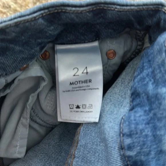 MOTHER high waisted looker ankle jeans - Picture 4 of 5